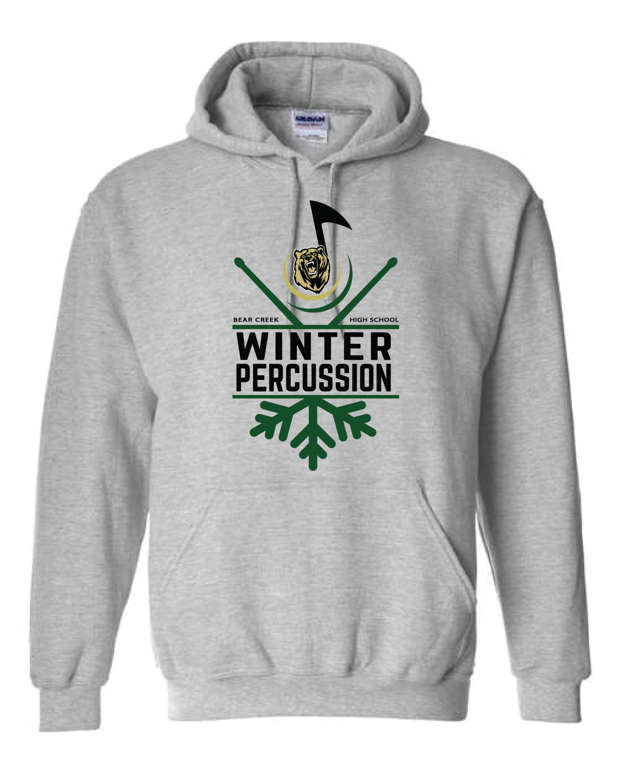 Bear Creek Winter Percussion Hoodie